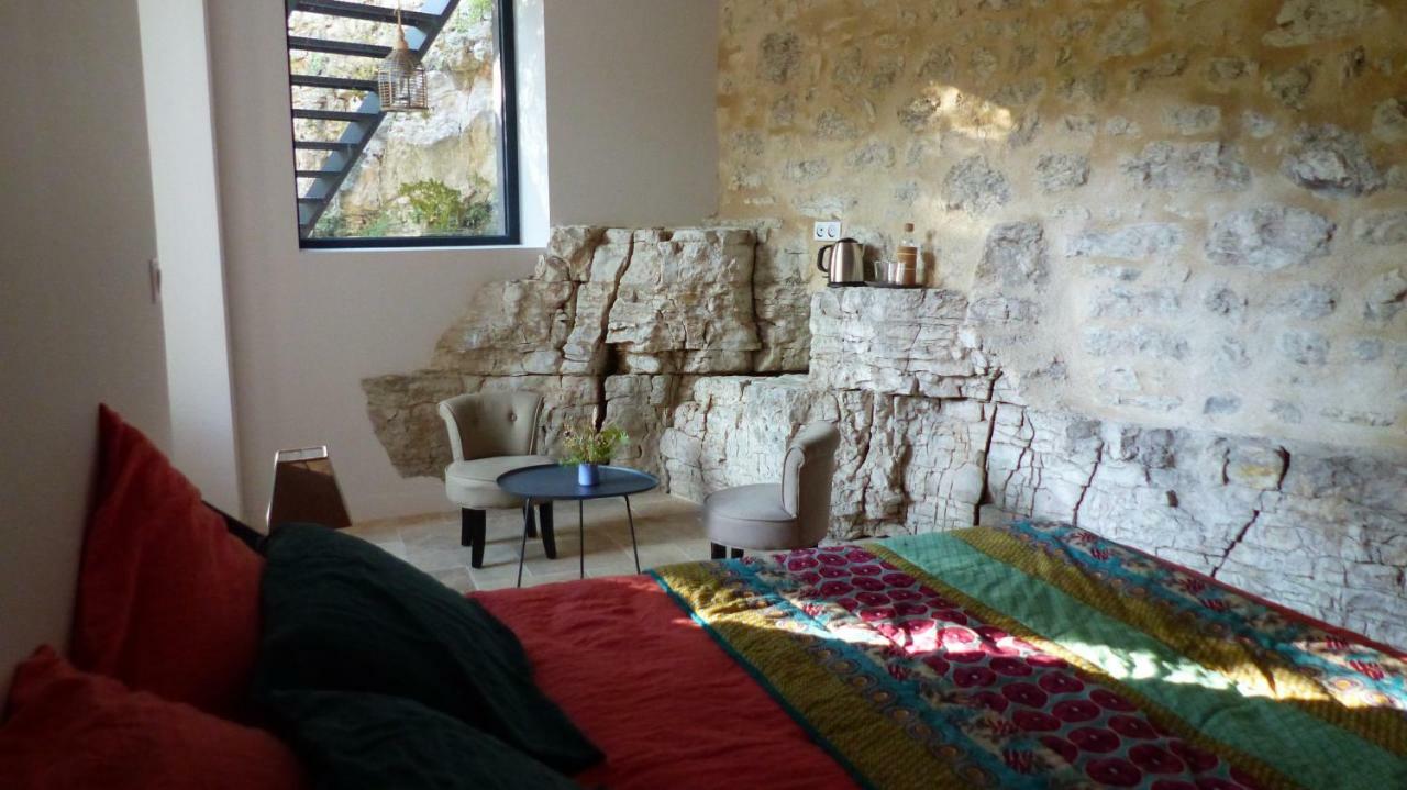 Les Jardins Sauvages Otel Cabrerets Dış mekan fotoğraf