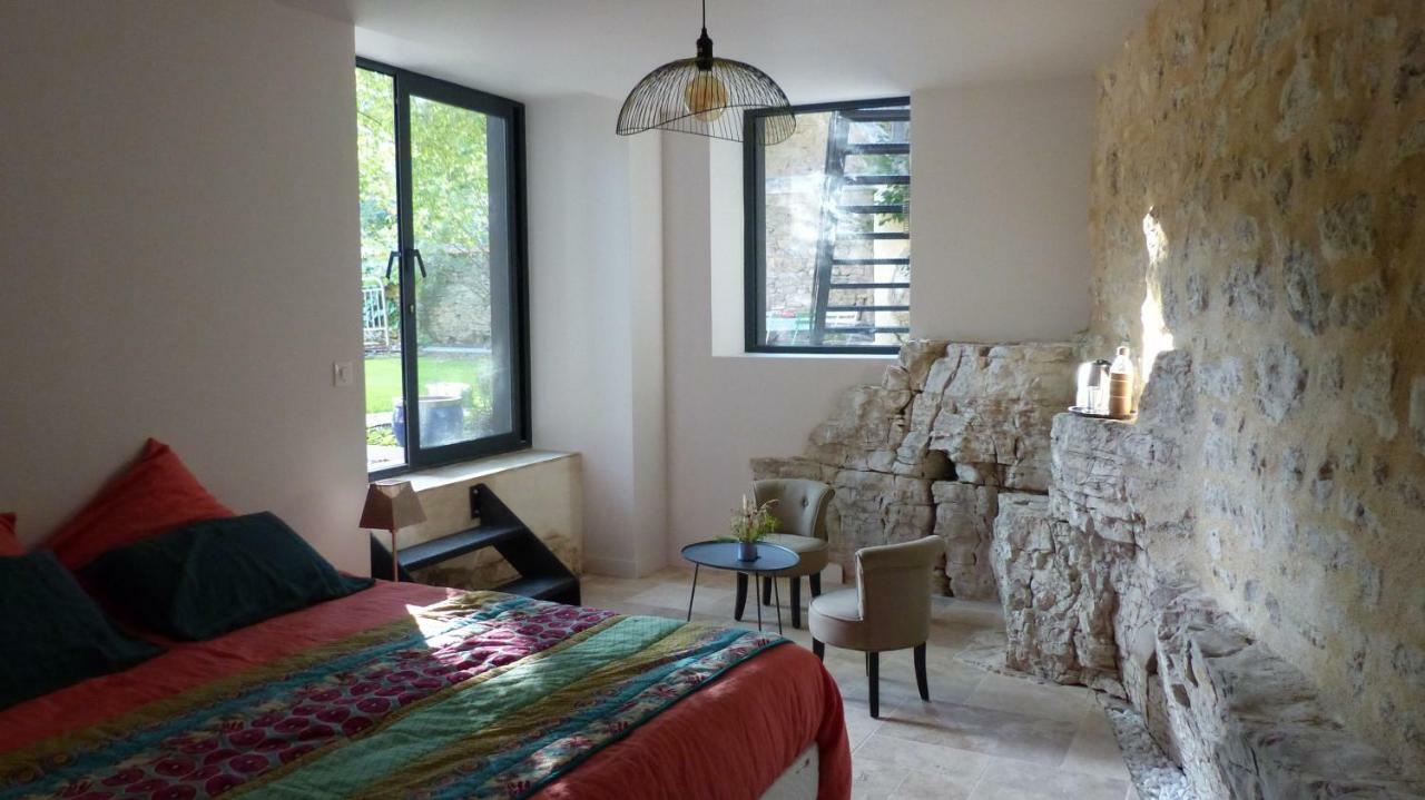 Les Jardins Sauvages Otel Cabrerets Dış mekan fotoğraf